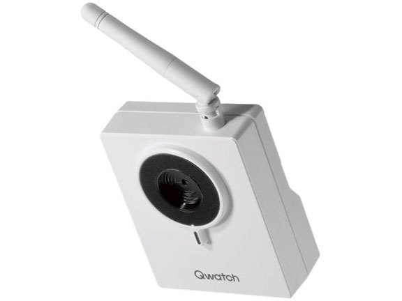 『本体 正面 斜め』 Qwatch TS-WLCAM の製品画像