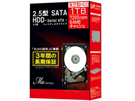 MQ01ABD100BOX [1TB 9.5mm] �̐��i�摜