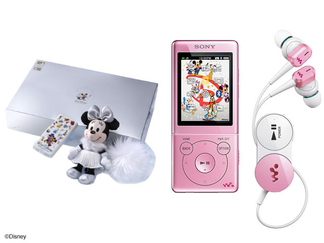 NW-S774BT/Christmas box Disney�L�����N�^�[�N���X�}�X�{�b�N�X [8GB ���C�g�s���N]