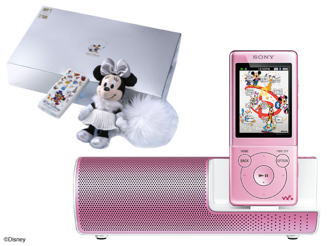 NW-S775K/Christmas box Disney�L�����N�^�[�N���X�}�X�{�b�N�X [16GB ���C�g�s���N]