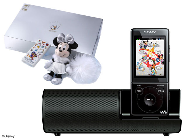 NW-S774K/Christmas box Disney�L�����N�^�[�N���X�}�X�{�b�N�X [8GB �u���b�N]