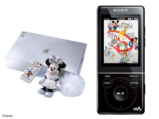 NW-S774/Christmas box Disney�L�����N�^�[�N���X�}�X�{�b�N�X [8GB �u���b�N]