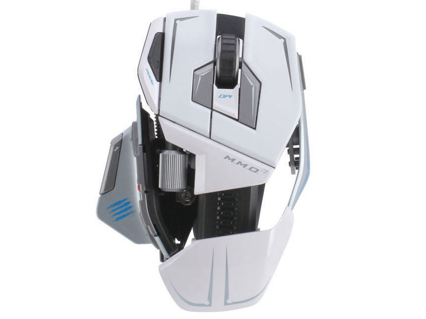 Cyborg M.M.O. 7 Gaming Mouse MC-MMO7W [�O���b�V�[�z���C�g]