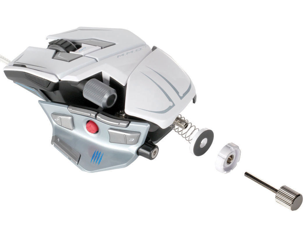 Cyborg M.M.O. 7 Gaming Mouse MC-MMO7W [�O���b�V�[�z���C�g]