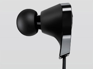 DNA IN-EAR [Black/Satin Chrome]
