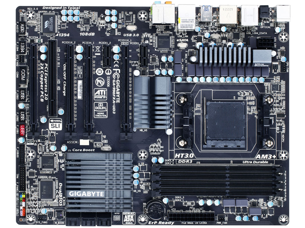 Gigabyte 990fxa ud3 разгон