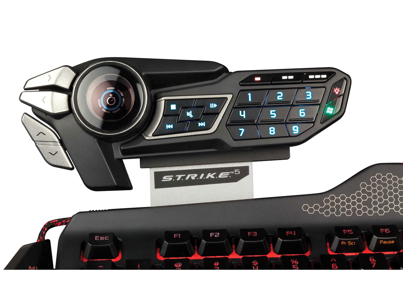 S.T.R.I.K.E. 5 Gaming Keyboard for PC MC-STRIKE5 [�u���b�N]