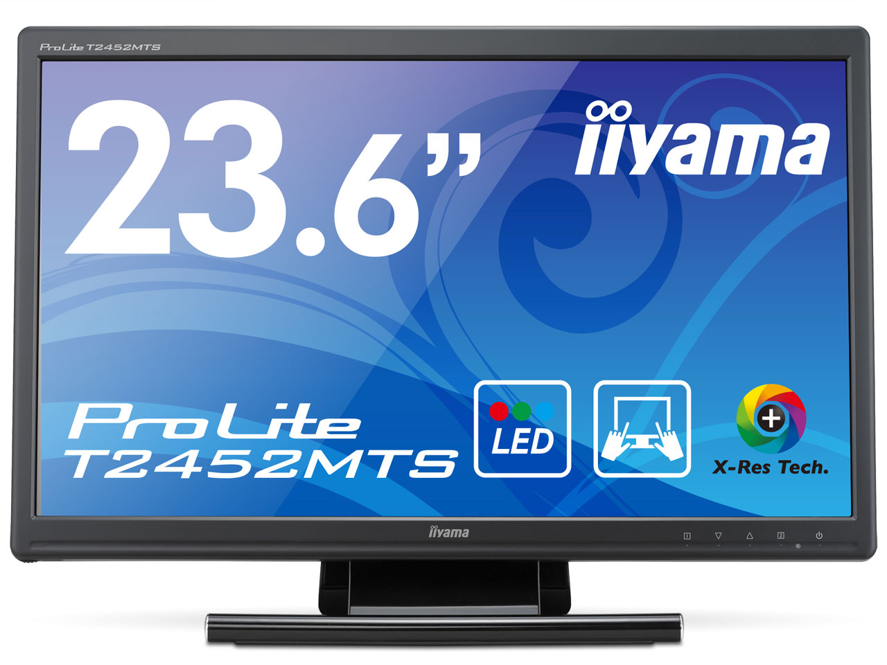 ProLite T2452MTS T2452MTS-B1 [23.6�C���` �}�[�x���u���b�N] �̐��i�摜