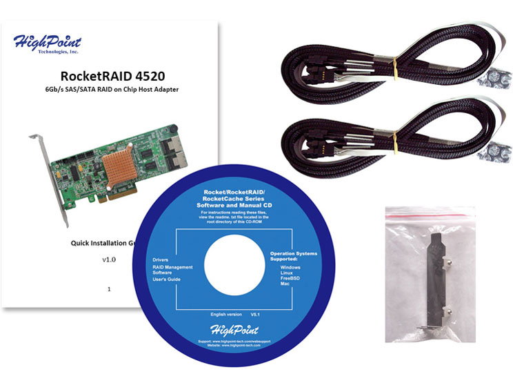 RocketRAID 4520 [SAS/SATA 6Gb/s/RAID]