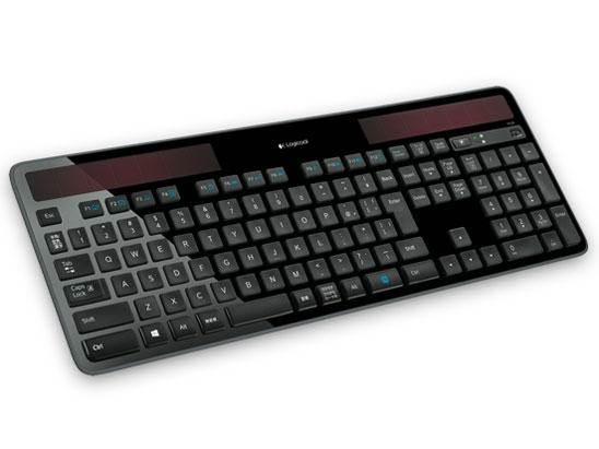 Wireless Solar Keyboard K750r [�u���b�N] �̐��i�摜
