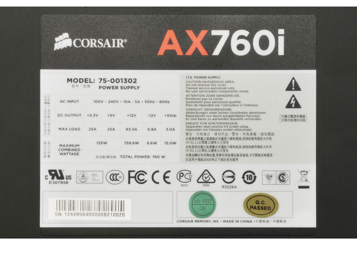 AX760i CP-9020036-JP