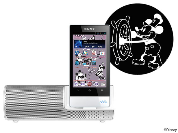 NW-F805K/Disney Disney�L�����N�^�[���f�� [16GB �z���C�g]