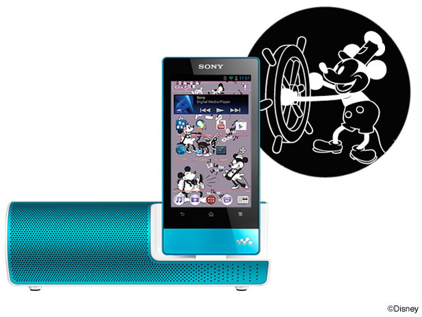NW-F805K/Disney Disney�L�����N�^�[���f�� [16GB �u���[]