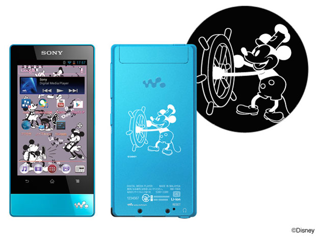 NW-F806/Disney Disney�L�����N�^�[���f�� [32GB �u���[]