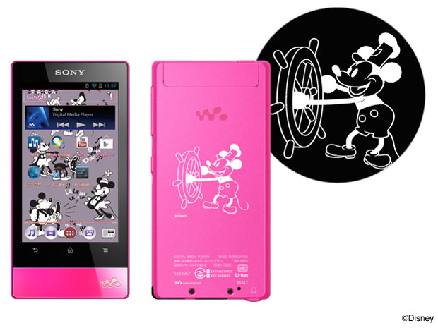 NW-F806/Disney Disney�L�����N�^�[���f�� [32GB �r�r�b�h�s���N]