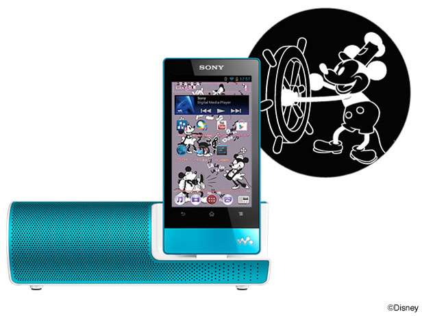 NW-F806K/Disney Disney�L�����N�^�[���f�� [32GB �u���[]