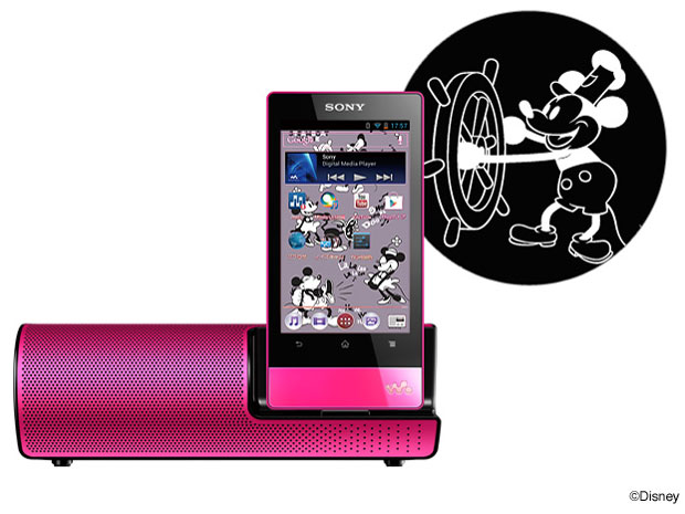 NW-F806K/Disney Disney�L�����N�^�[���f�� [32GB �r�r�b�h�s���N]