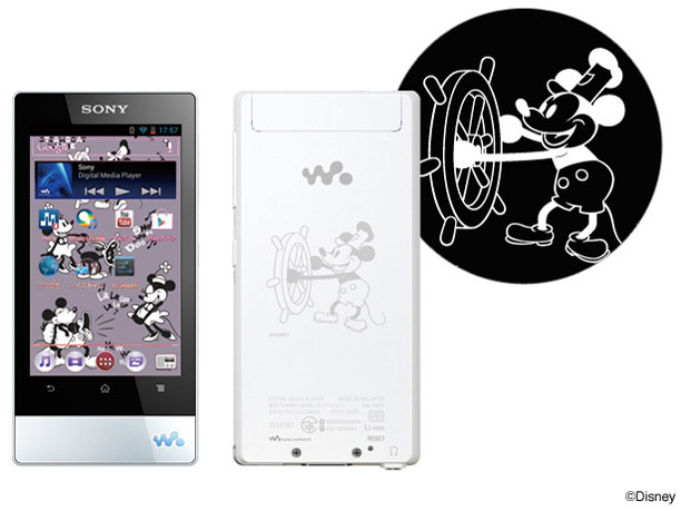 NW-F807/Disney Disney�L�����N�^�[���f�� [64GB �z���C�g]