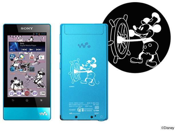 NW-F807/Disney Disney�L�����N�^�[���f�� [64GB �u���[]