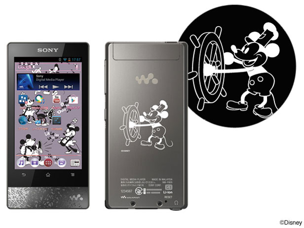 NW-F807/Disney Disney�L�����N�^�[���f�� [64GB �K�����^���b�N�V���o�[]