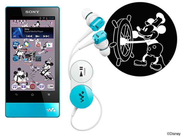 NW-F805BT/Disney Disney�L�����N�^�[���f�� [16GB �u���[] �̐��i�摜