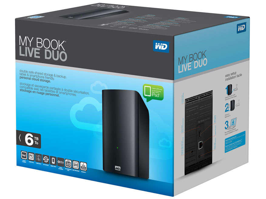 My Book Live Duo WDBVHT0060JCH