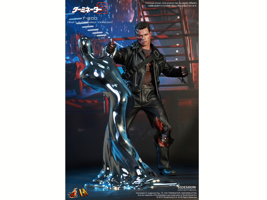 ���[�r�[�E�}�X�^�[�s�[�X DX #013 �^�[�~�l�[�^�[2 1/6�X�P�[���t�B�M���A T-800 (�o�g���_���[�W��)