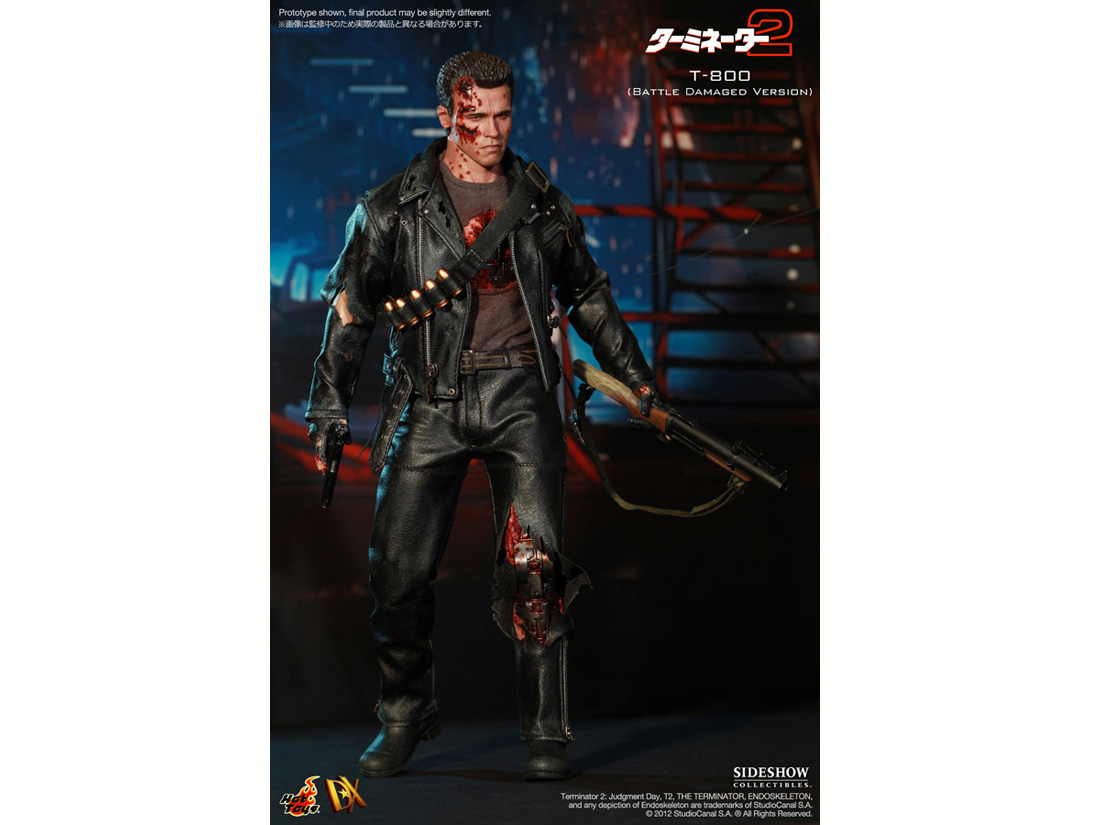 ���[�r�[�E�}�X�^�[�s�[�X DX #013 �^�[�~�l�[�^�[2 1/6�X�P�[���t�B�M���A T-800 (�o�g���_���[�W��)