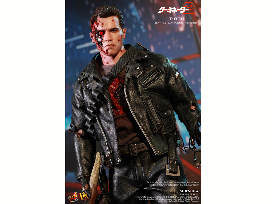 ���[�r�[�E�}�X�^�[�s�[�X DX #013 �^�[�~�l�[�^�[2 1/6�X�P�[���t�B�M���A T-800 (�o�g���_���[�W��)