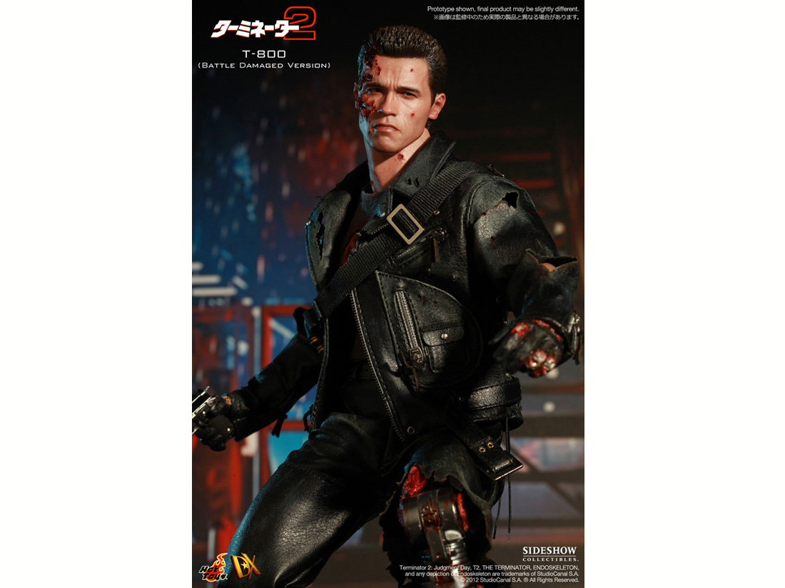 ���[�r�[�E�}�X�^�[�s�[�X DX #013 �^�[�~�l�[�^�[2 1/6�X�P�[���t�B�M���A T-800 (�o�g���_���[�W��)