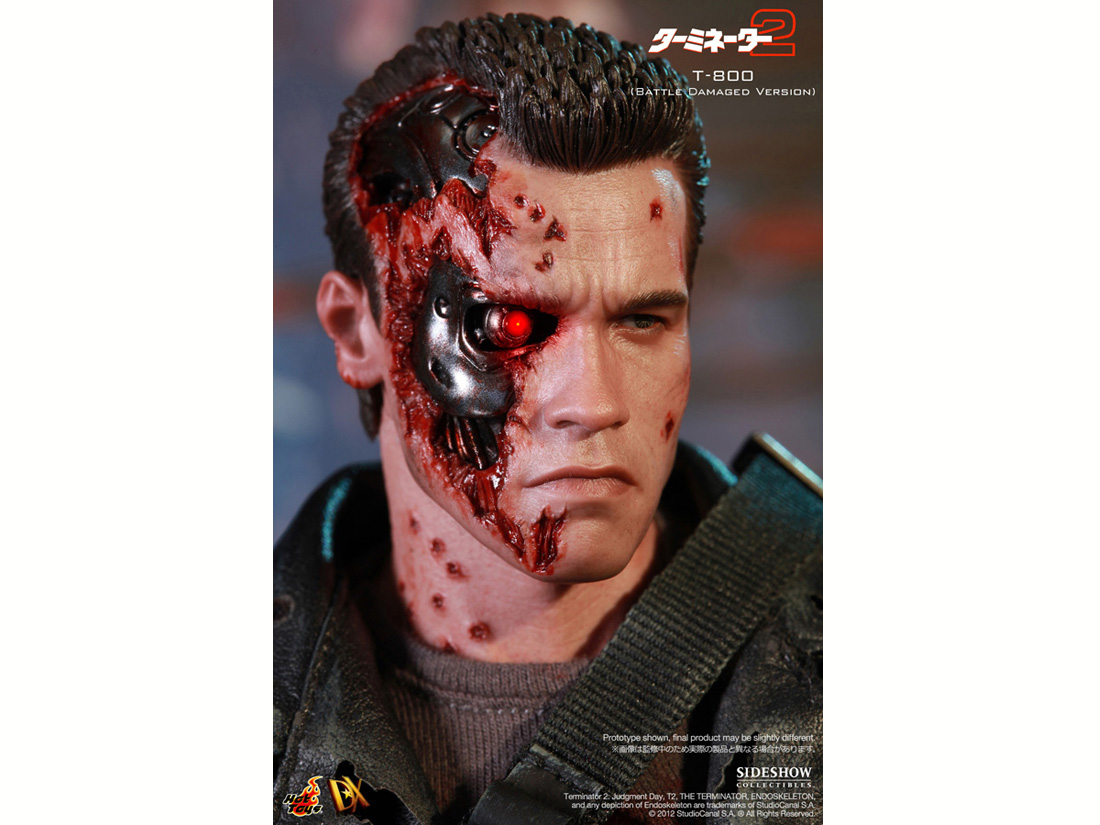 ���[�r�[�E�}�X�^�[�s�[�X DX #013 �^�[�~�l�[�^�[2 1/6�X�P�[���t�B�M���A T-800 (�o�g���_���[�W��)