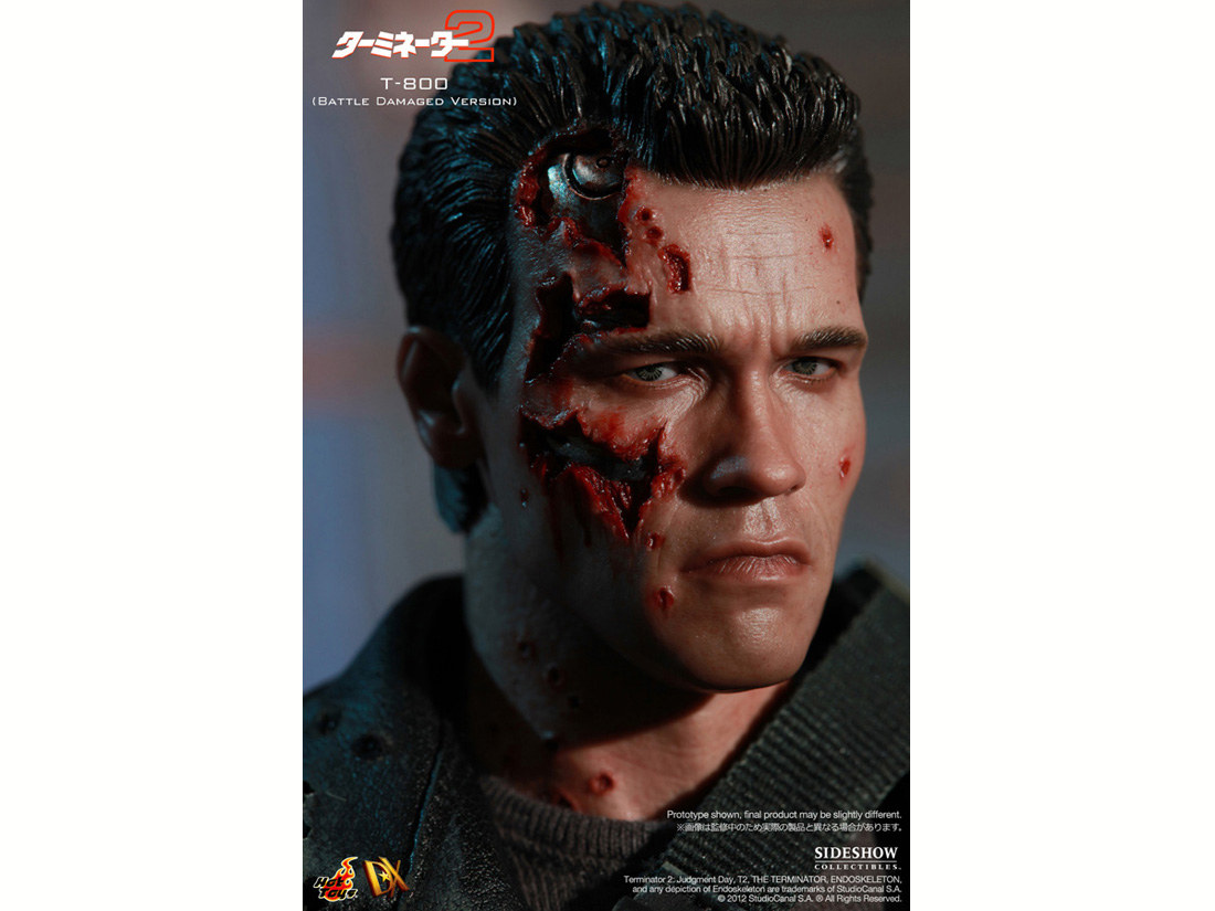 ���[�r�[�E�}�X�^�[�s�[�X DX #013 �^�[�~�l�[�^�[2 1/6�X�P�[���t�B�M���A T-800 (�o�g���_���[�W��)