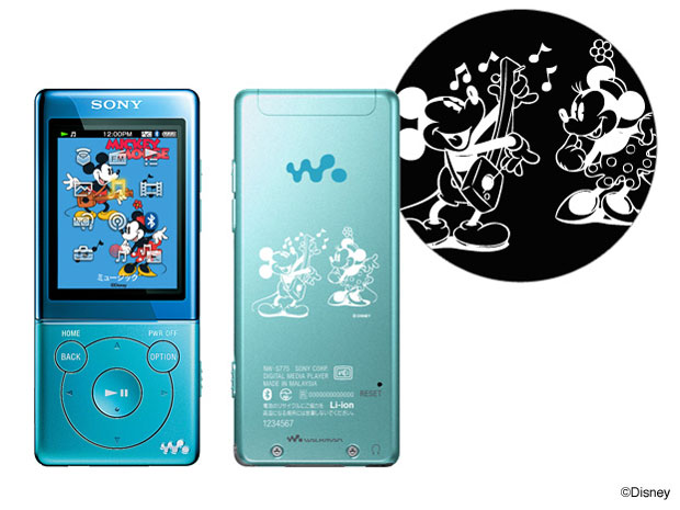 NW-S774/Disney Disney�L�����N�^�[���f�� [8GB �u���[]