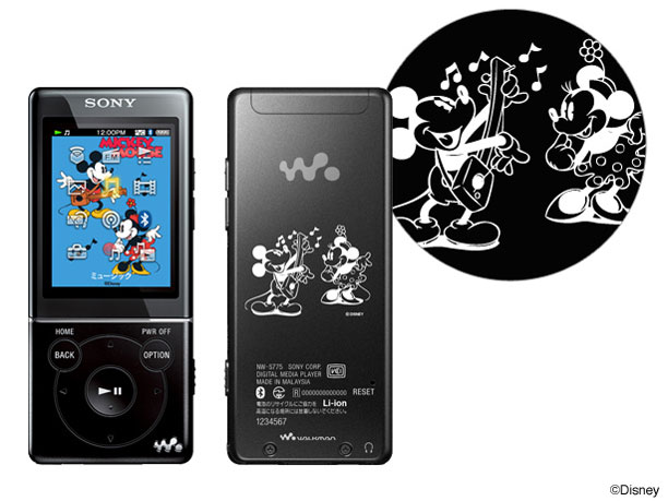 NW-S774/Disney Disney�L�����N�^�[���f�� [8GB �u���b�N]