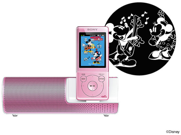 NW-S774K/Disney Disney�L�����N�^�[���f�� [8GB ���C�g�s���N]
