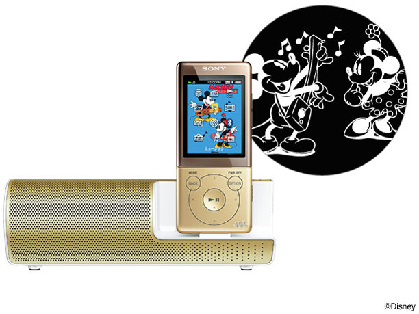 NW-S774K/Disney Disney�L�����N�^�[���f�� [8GB �S�[���h]