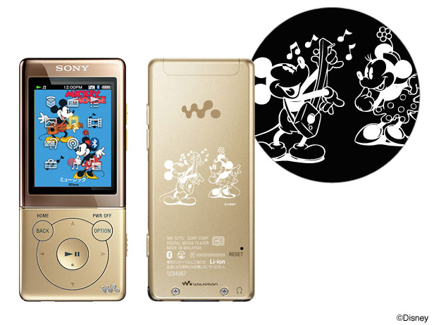 NW-S775/Disney Disney�L�����N�^�[���f�� [16GB �S�[���h]
