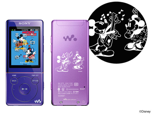 NW-S775/Disney Disney�L�����N�^�[���f�� [16GB �o�C�I���b�g]