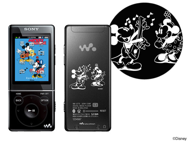 NW-S775/Disney Disney�L�����N�^�[���f�� [16GB �u���b�N]