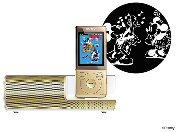 NW-S775K/Disney Disney�L�����N�^�[���f�� [16GB �S�[���h]