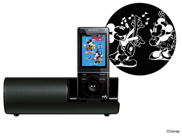 NW-S775K/Disney Disney�L�����N�^�[���f�� [16GB �u���b�N]