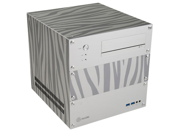 キューブ型PCケース　abee acubic cp715　シルバー キューブ型PCケース abee acubic cp715 シルバー acubic CP715