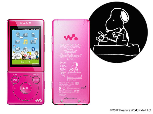 NW-S774/SNOOPY SNOOPY���f�� [8GB �r�r�b�h�s���N]