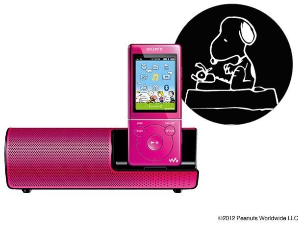 NW-S774K/SNOOPY SNOOPY���f�� [8GB �r�r�b�h�s���N]
