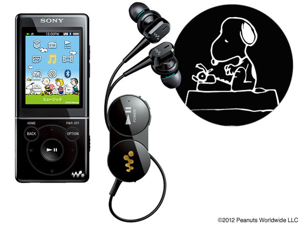 NW-S774BT/SNOOPY SNOOPY���f�� [8GB �u���b�N]