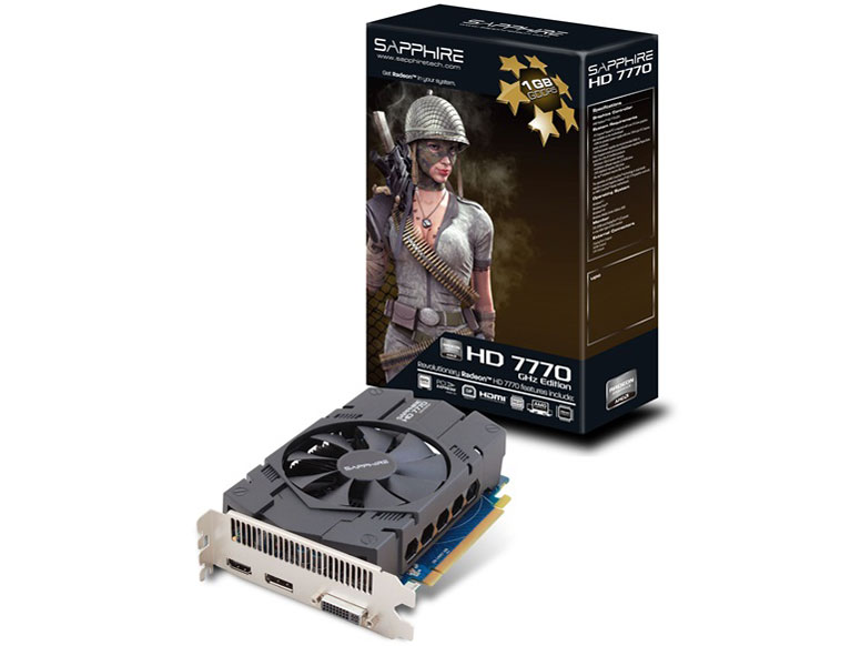 SAPPHIRE HD 7770 GHz EDITION 1GB GDDR5 [PCIExp 1GB] �̐��i�摜