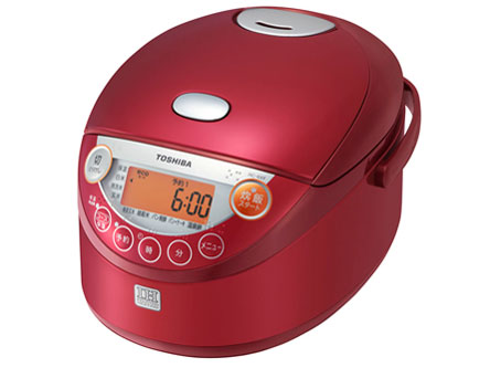 値下美品TOSHIBA RC-6XM グランレッド 炊飯器鍛造かまど釜3.5合 値下美品TOSHIBA RC-6XM グランレッド 炊飯器鍛造かまど釜3.5合