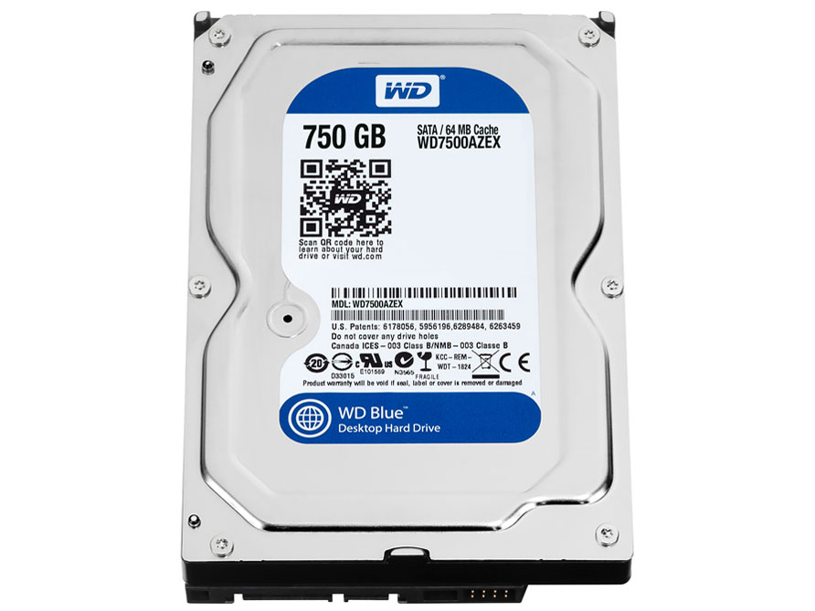 WD7500AZEX [750GB SATA600 7200]