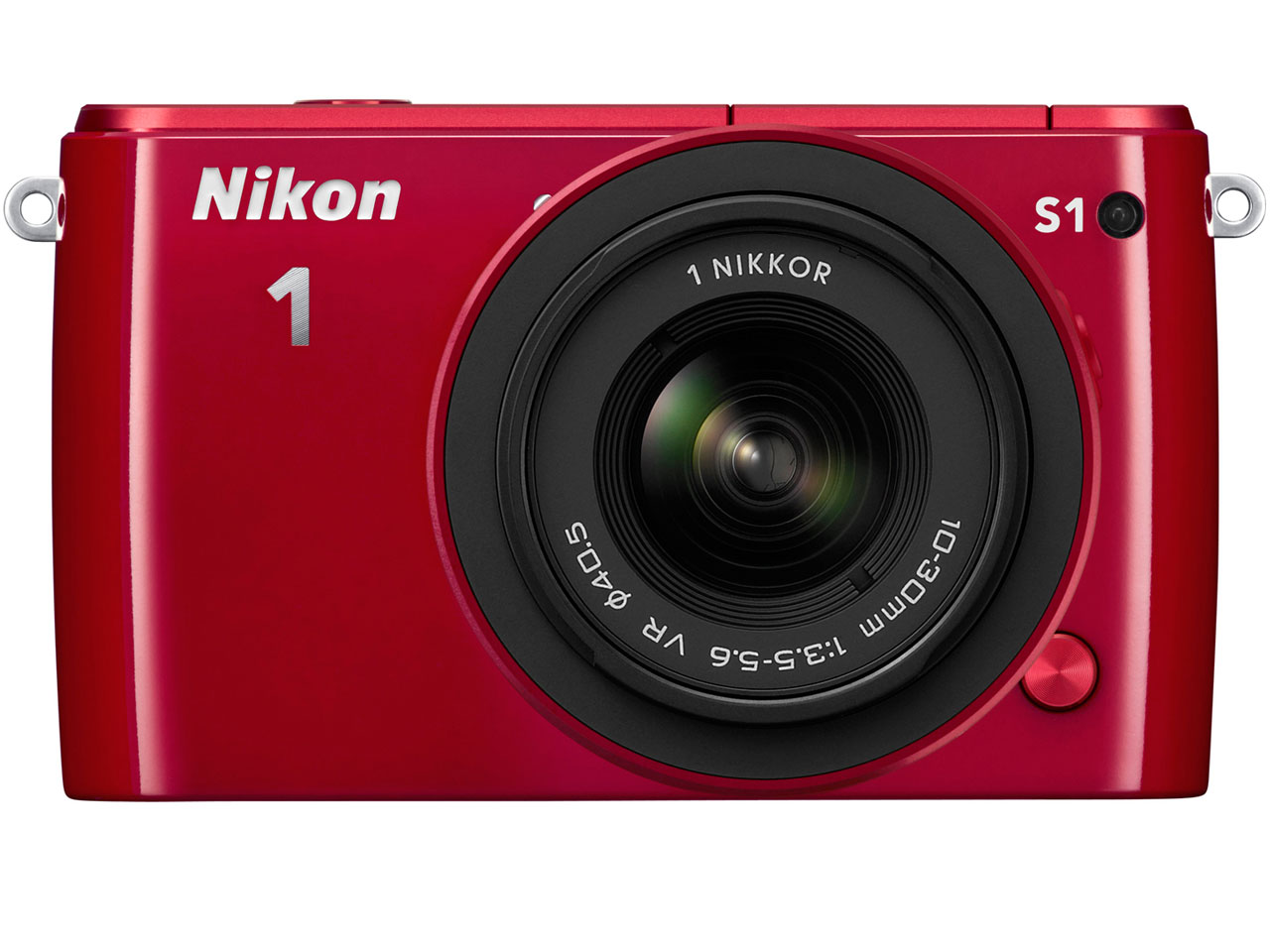 Nikon 1 S1 レッド 10-30mmレンズ付き ニコン Nikon 1 S1 ダブルズームキット [レッド] 価格比較