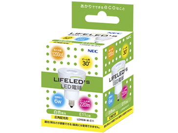 LIFELED'S LDR6W-W-E11 [���F]